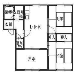 リトルフォレスト御立Ａの物件間取画像